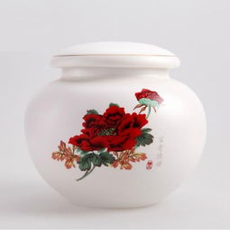 景德鎮(zhèn)陶瓷小號手繪青花茶葉罐 傳統(tǒng)工藝與現(xiàn)代實用的完美結(jié)合